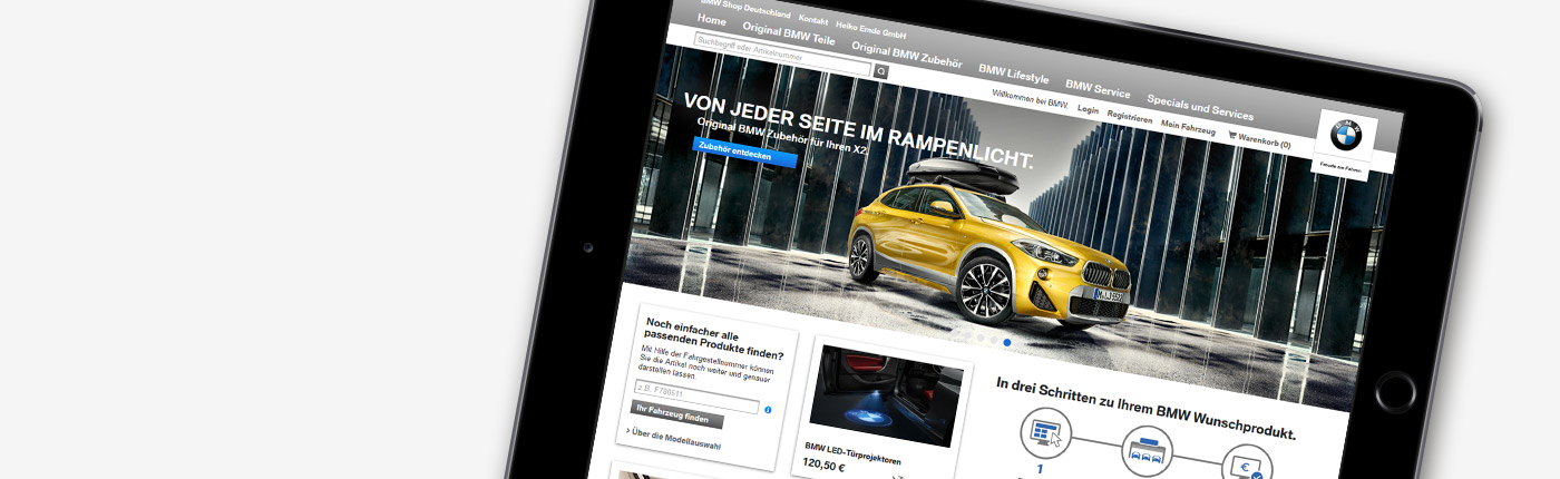 BMW Online Shop